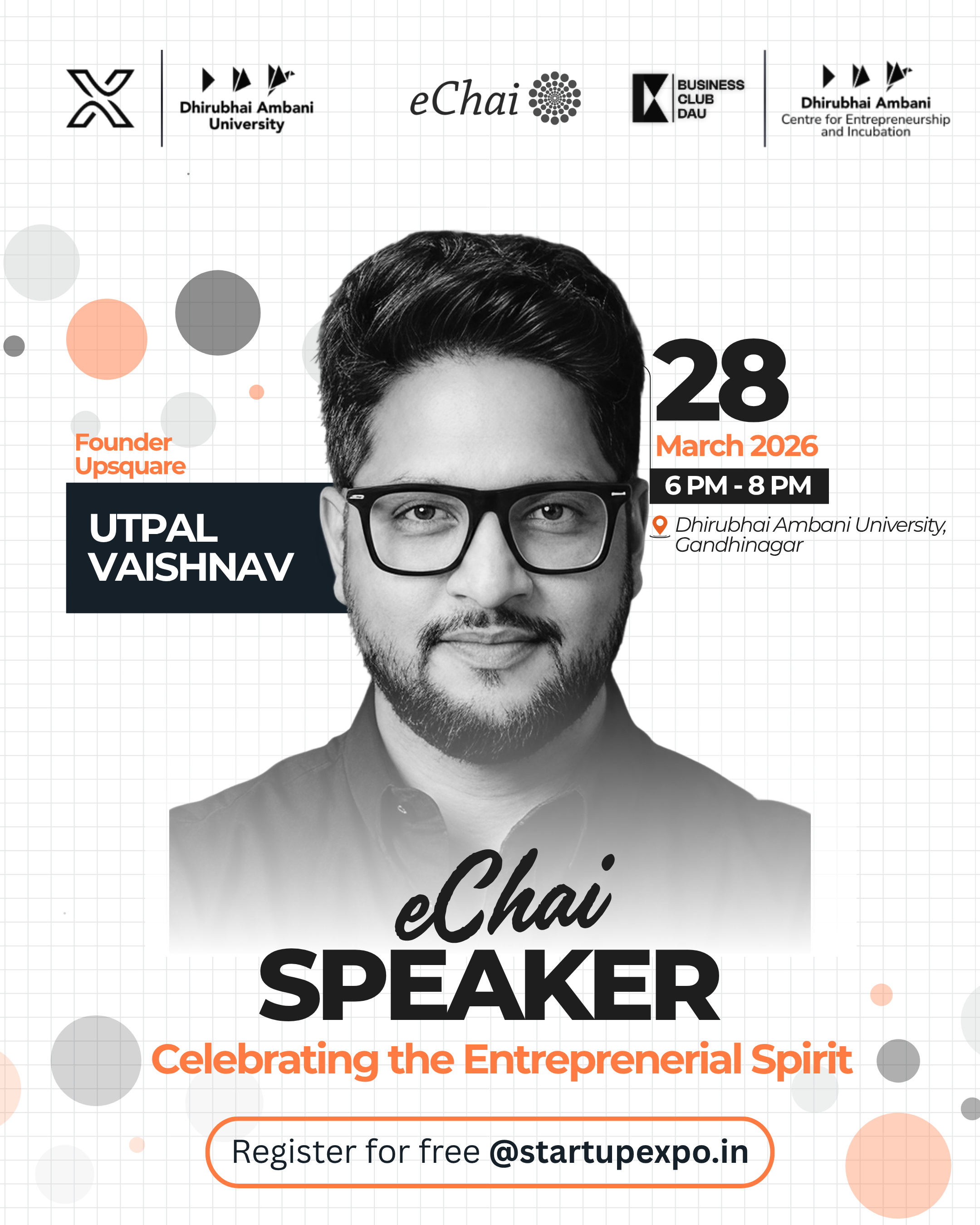 Utpal Vaishnav — eChai Speaker